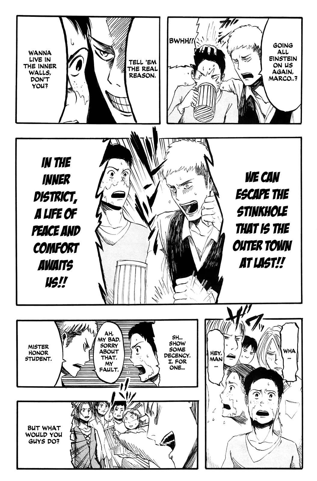 Attack on Titan Chapter 3 page 5 - Chapter 3: Episode 3