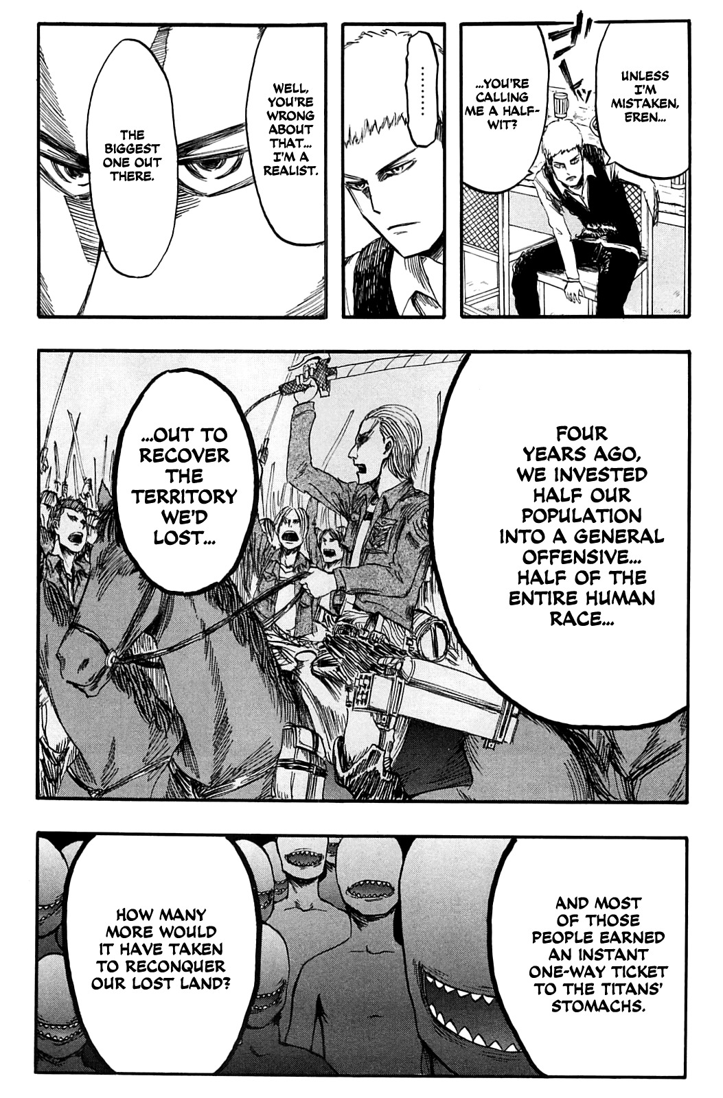 Attack on Titan Chapter 3 page 8 - Chapter 3: Episode 3