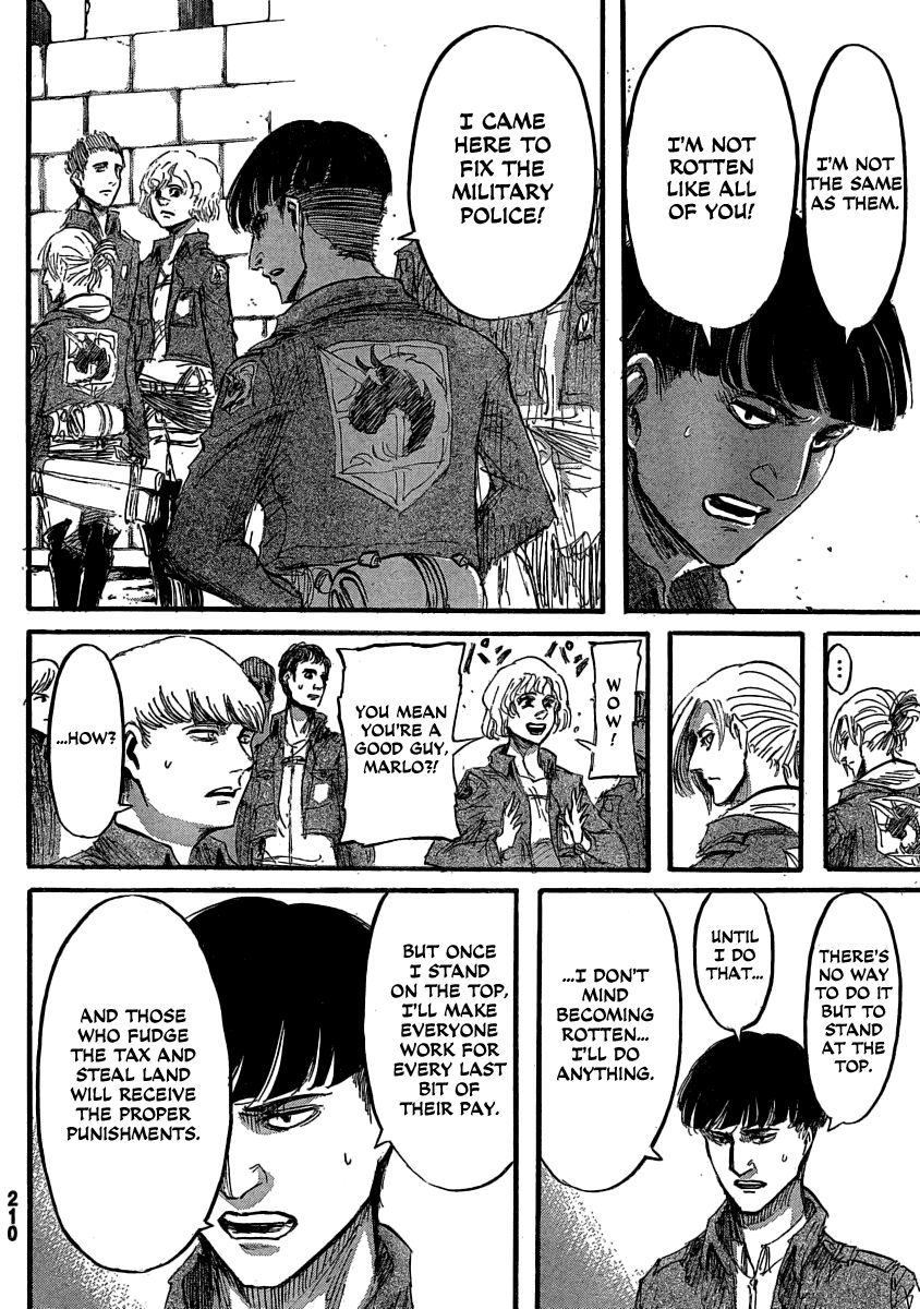 Attack on Titan manga, chapter 31, page 10 of 44