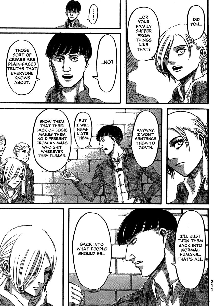 Attack on Titan manga, chapter 31, page 11 of 44