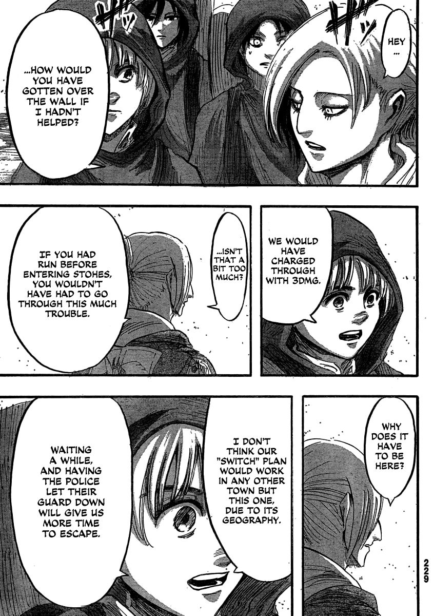 Attack on Titan manga, chapter 31, page 29 of 44