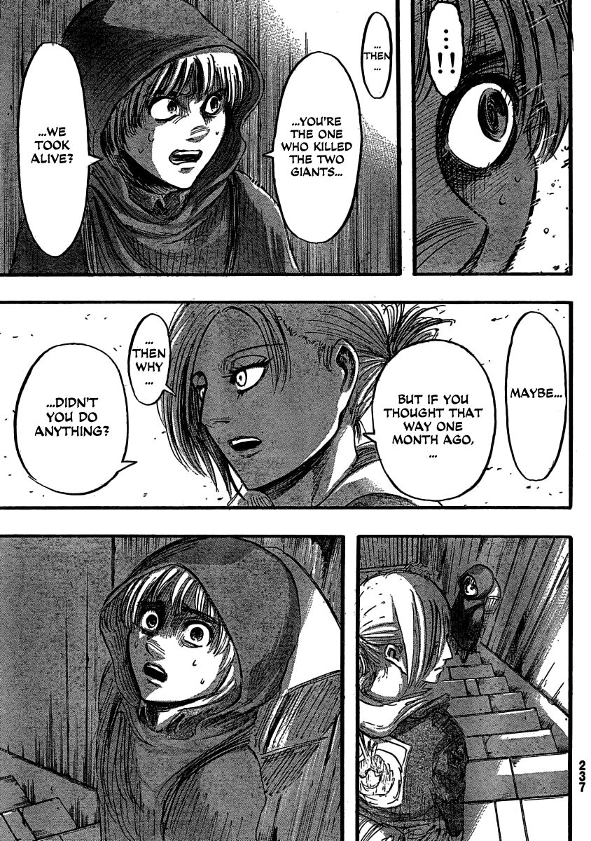 Attack on Titan manga, chapter 31, page 37 of 44
