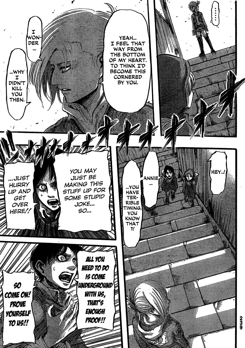 Attack on Titan manga, chapter 31, page 39 of 44
