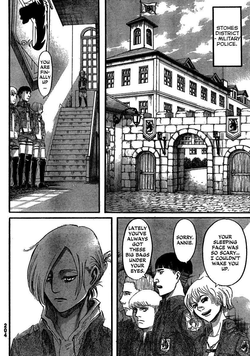 Attack on Titan manga, chapter 31, page 4 of 44