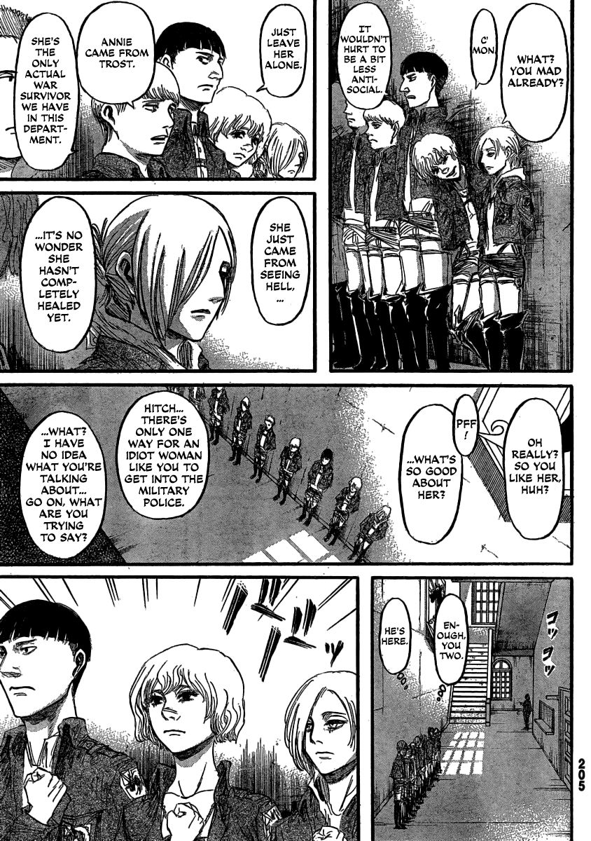 Attack on Titan manga, chapter 31, page 5 of 44