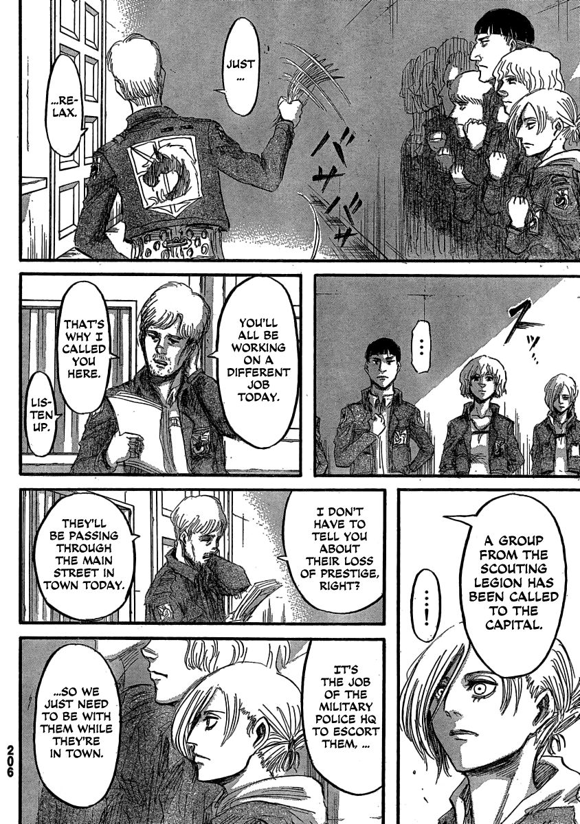 Attack on Titan manga, chapter 31, page 6 of 44