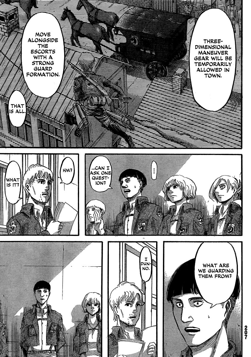 Attack on Titan manga, chapter 31, page 7 of 44