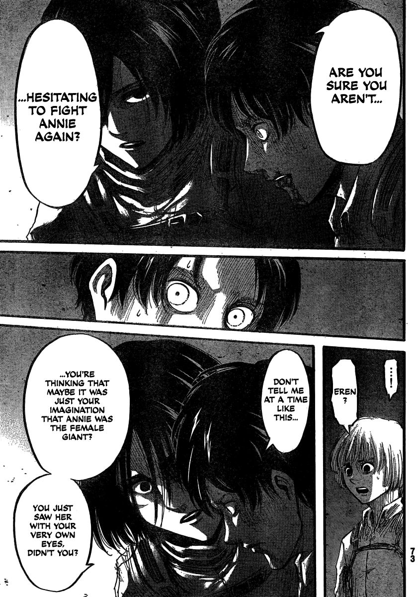 Attack on Titan Chapter 32 page 17 - Chapter 32