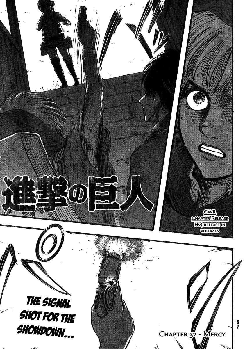 Attack on Titan Chapter 32 page 2 - Chapter 32