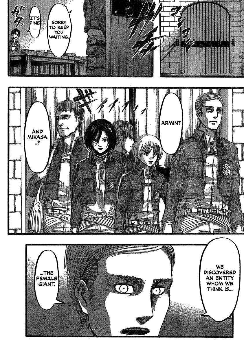 Attack on Titan Chapter 32 page 22 - Chapter 32