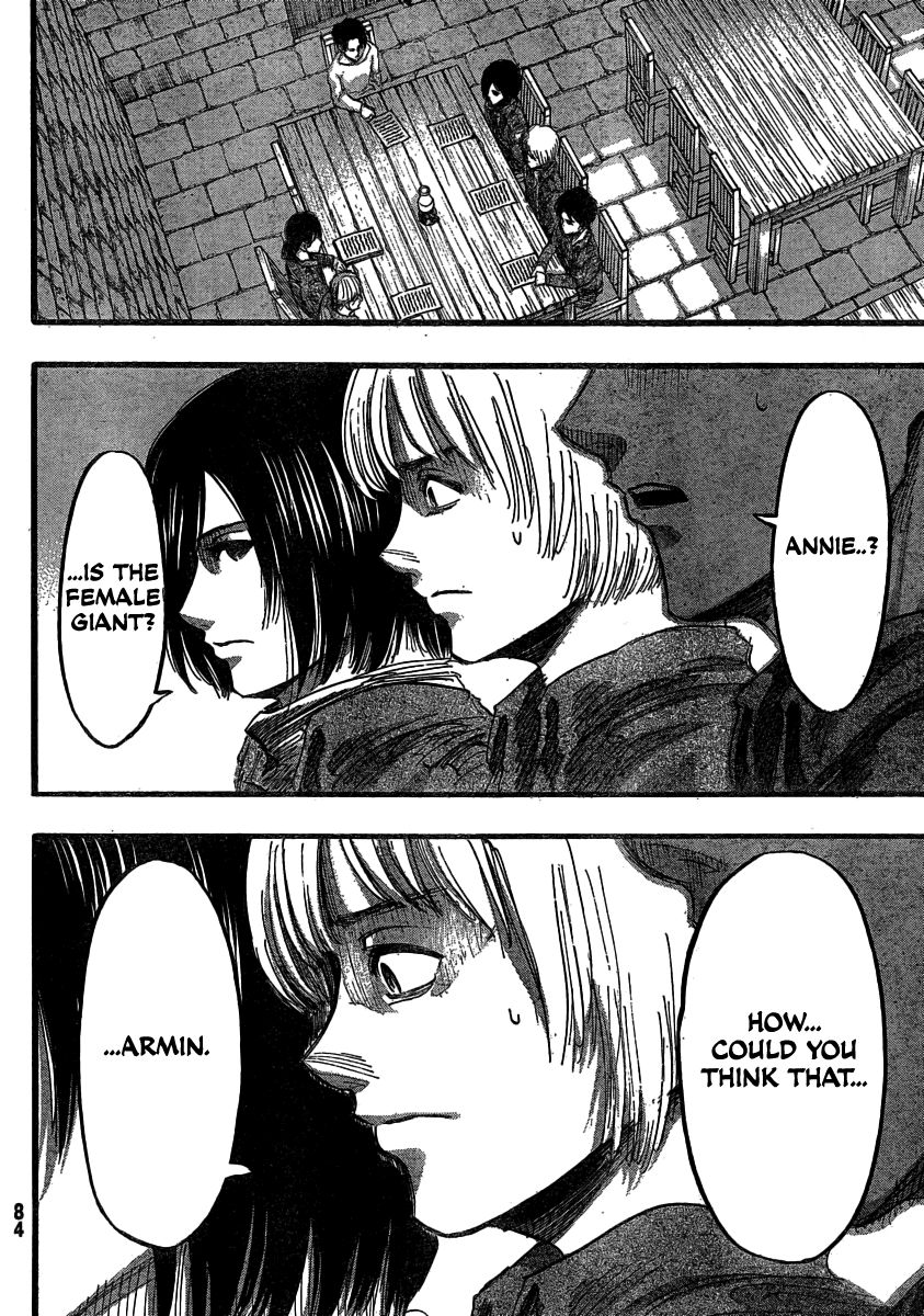 Attack on Titan Chapter 32 page 28 - Chapter 32