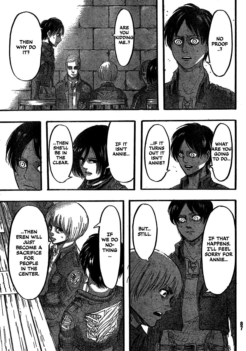 Attack on Titan Chapter 32 page 31 - Chapter 32