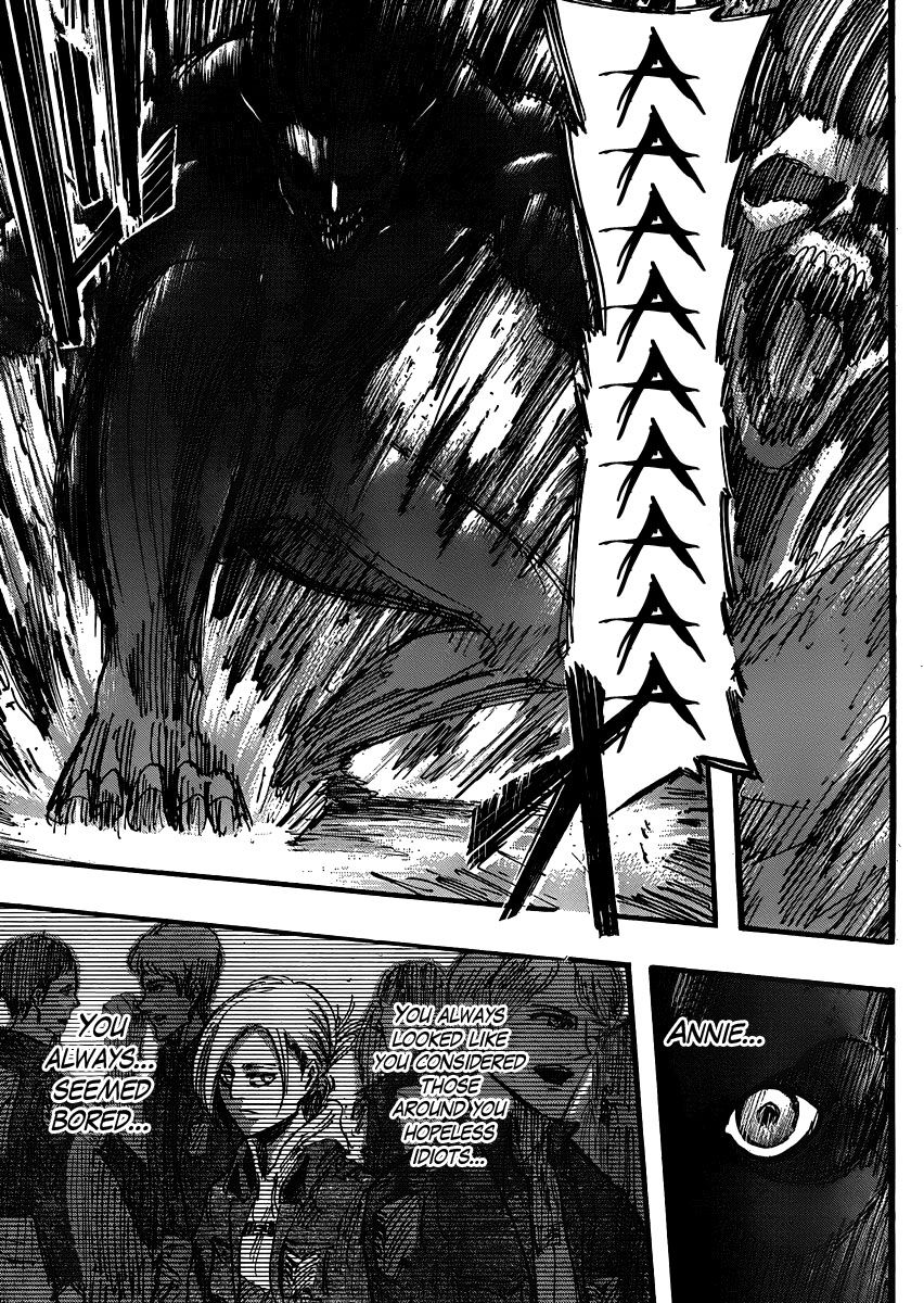Attack on Titan manga, chapter 33, page 17 of 44