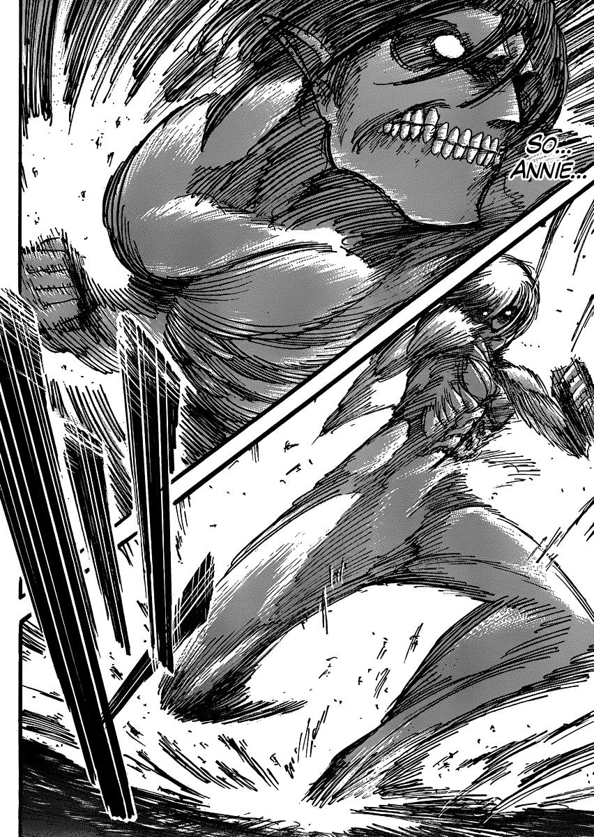 Attack on Titan manga, chapter 33, page 20 of 44