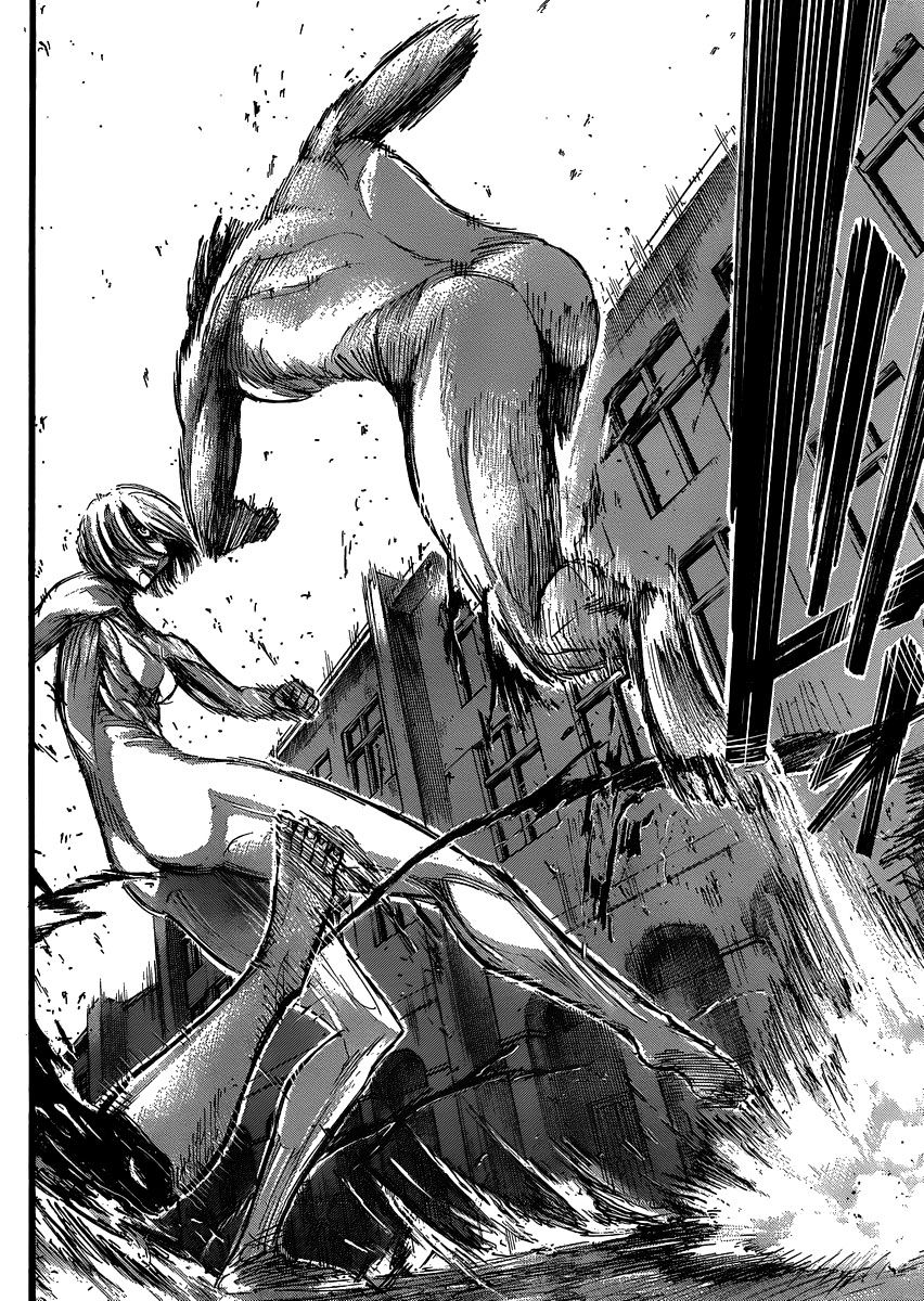 Attack on Titan manga, chapter 33, page 22 of 44