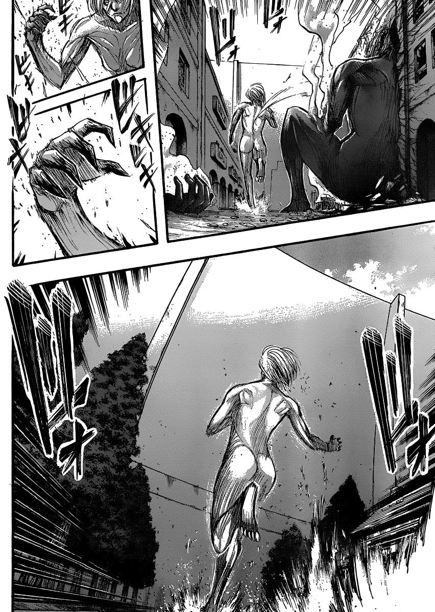 Attack on Titan manga, chapter 33, page 28 of 44