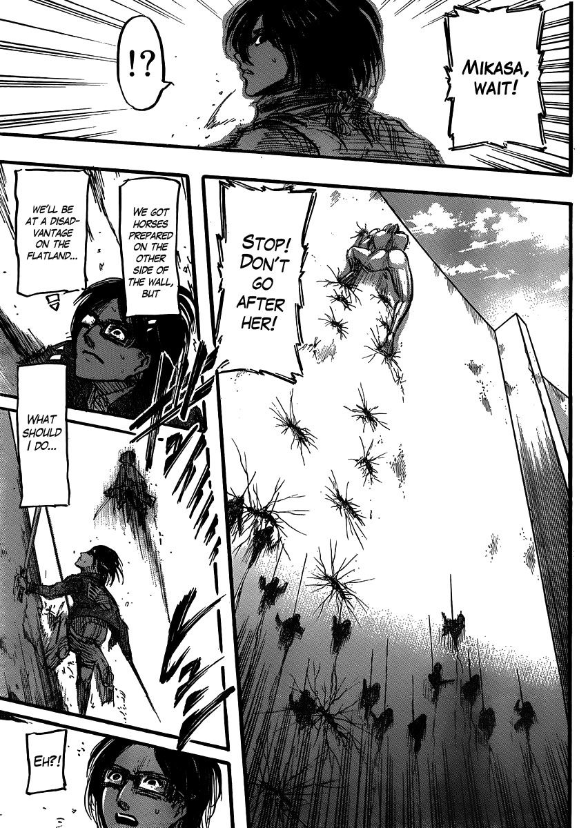 Attack on Titan manga, chapter 33, page 31 of 44