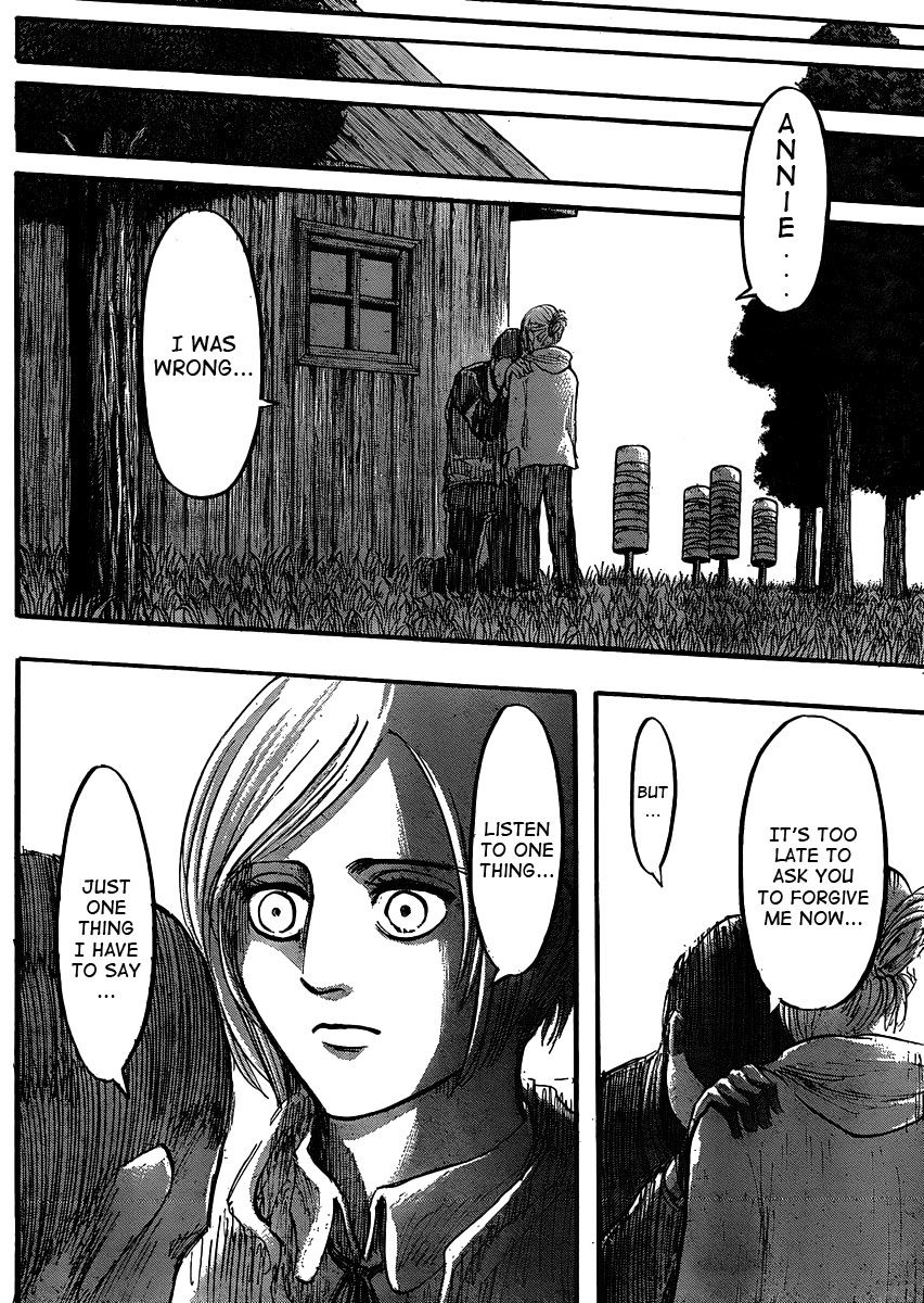 Attack on Titan manga, chapter 33, page 36 of 44