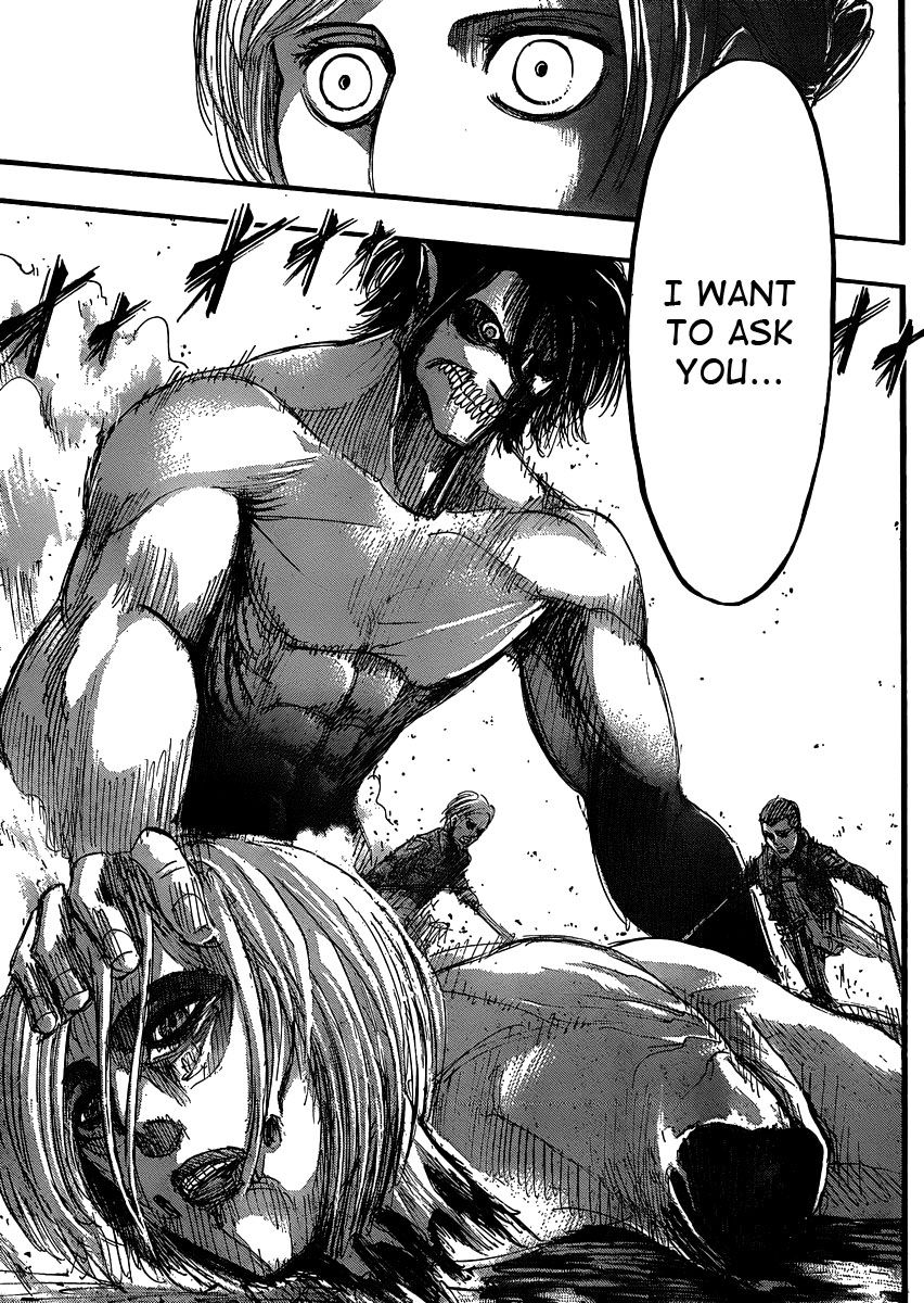 Attack on Titan manga, chapter 33, page 37 of 44