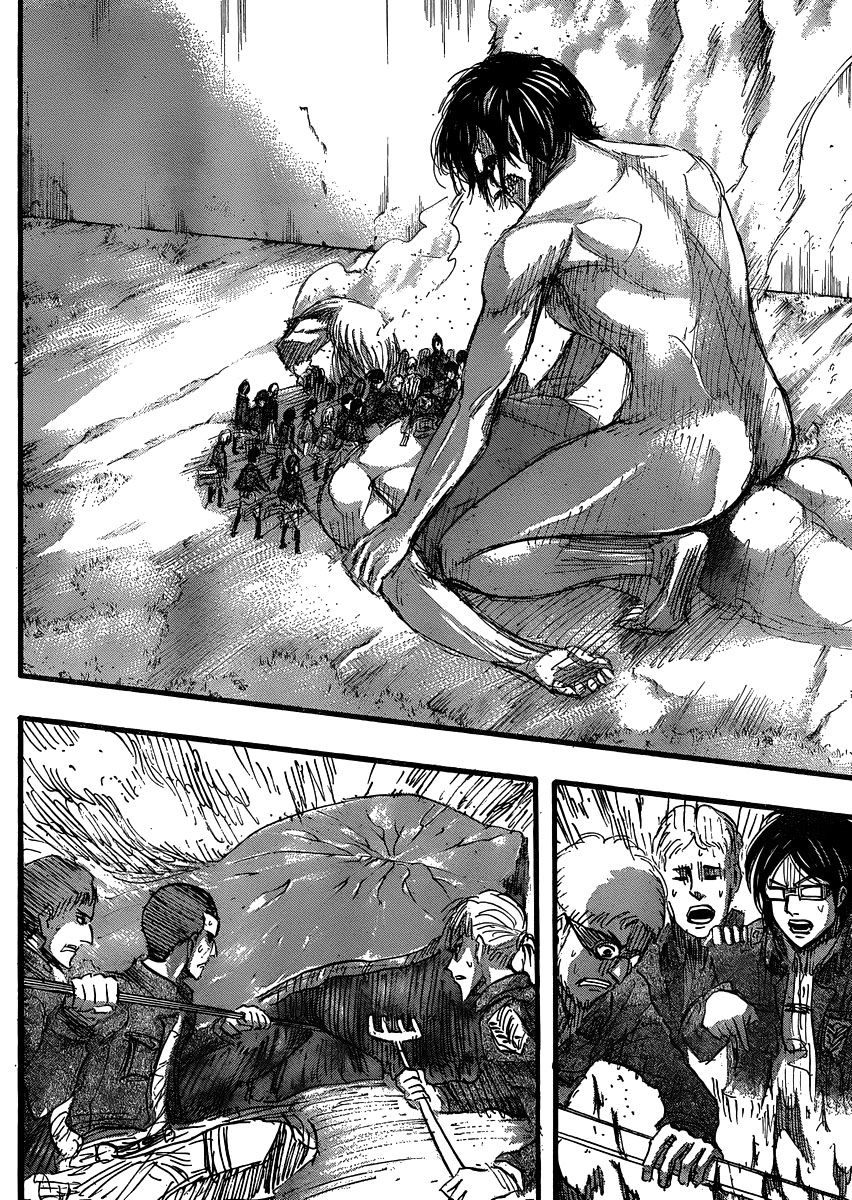 Attack on Titan manga, chapter 33, page 38 of 44