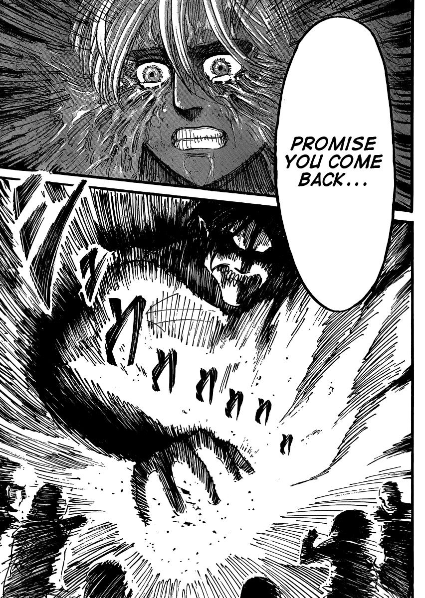 Attack on Titan manga, chapter 33, page 41 of 44