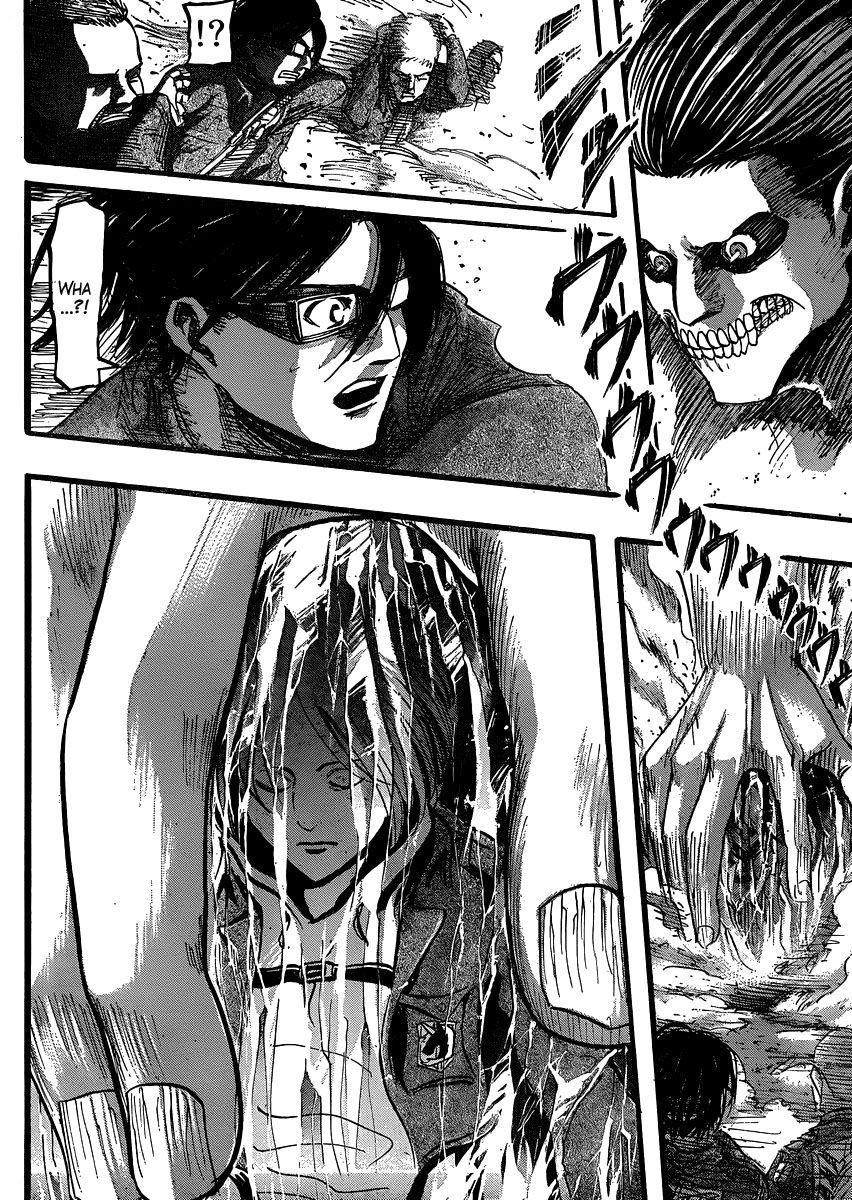 Attack on Titan manga, chapter 33, page 42 of 44