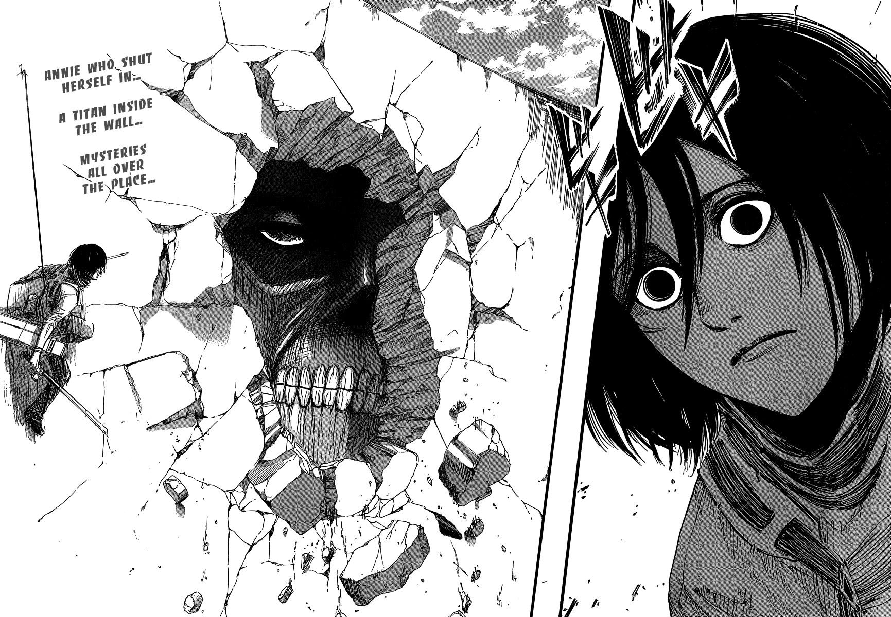 Attack on Titan manga, chapter 33, page 44 of 44