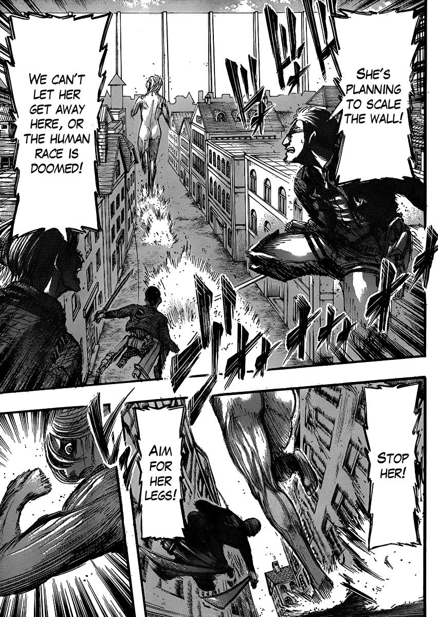 Attack on Titan manga, chapter 33, page 9 of 44