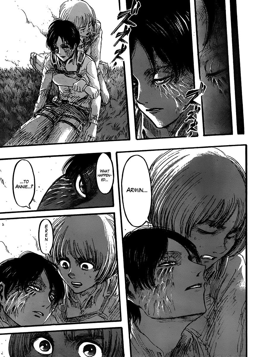 Attack on Titan manga, chapter 34, page 1 of 43