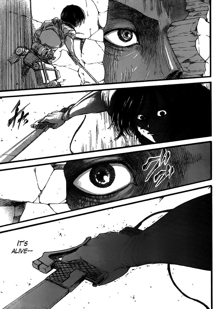 Attack on Titan manga, chapter 34, page 10 of 43