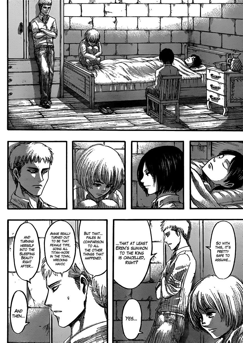 Attack on Titan manga, chapter 34, page 27 of 43