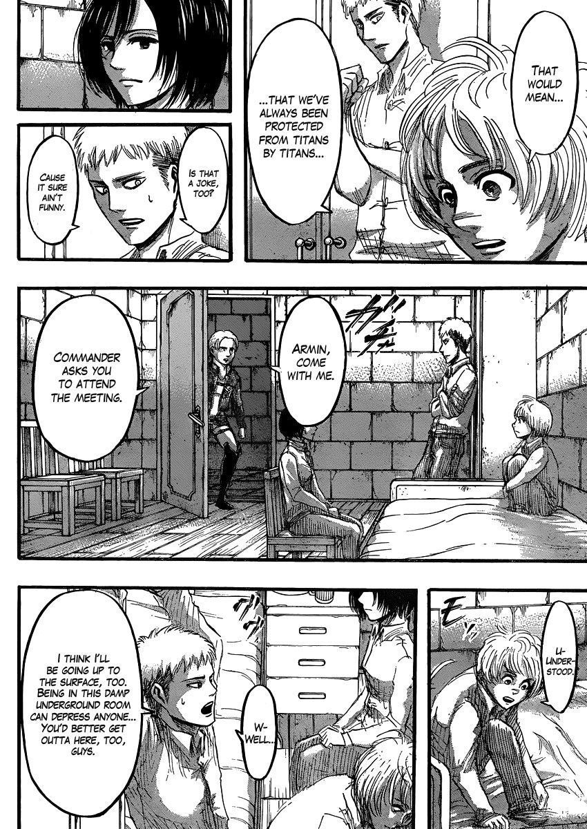 Attack on Titan manga, chapter 34, page 29 of 43