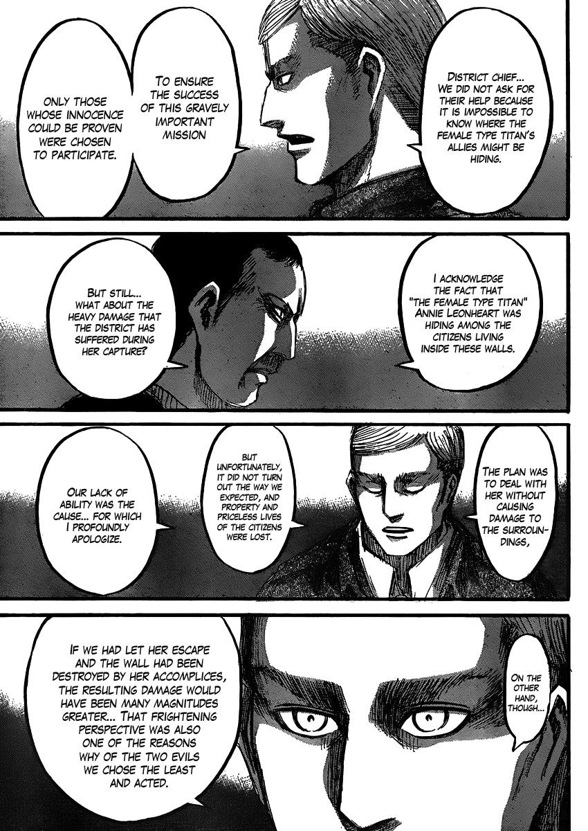 Attack on Titan manga, chapter 34, page 32 of 43