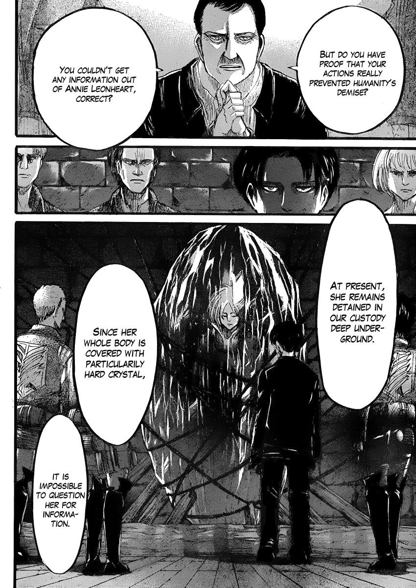 Attack on Titan manga, chapter 34, page 33 of 43