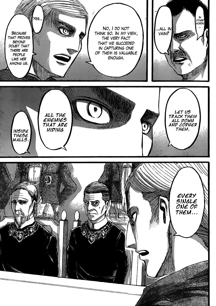 Attack on Titan manga, chapter 34, page 34 of 43