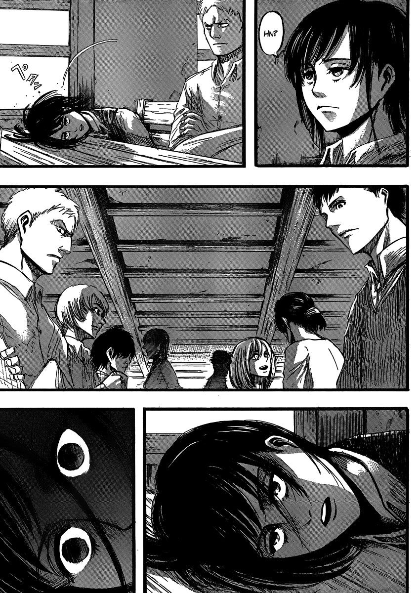 Attack on Titan manga, chapter 34, page 40 of 43