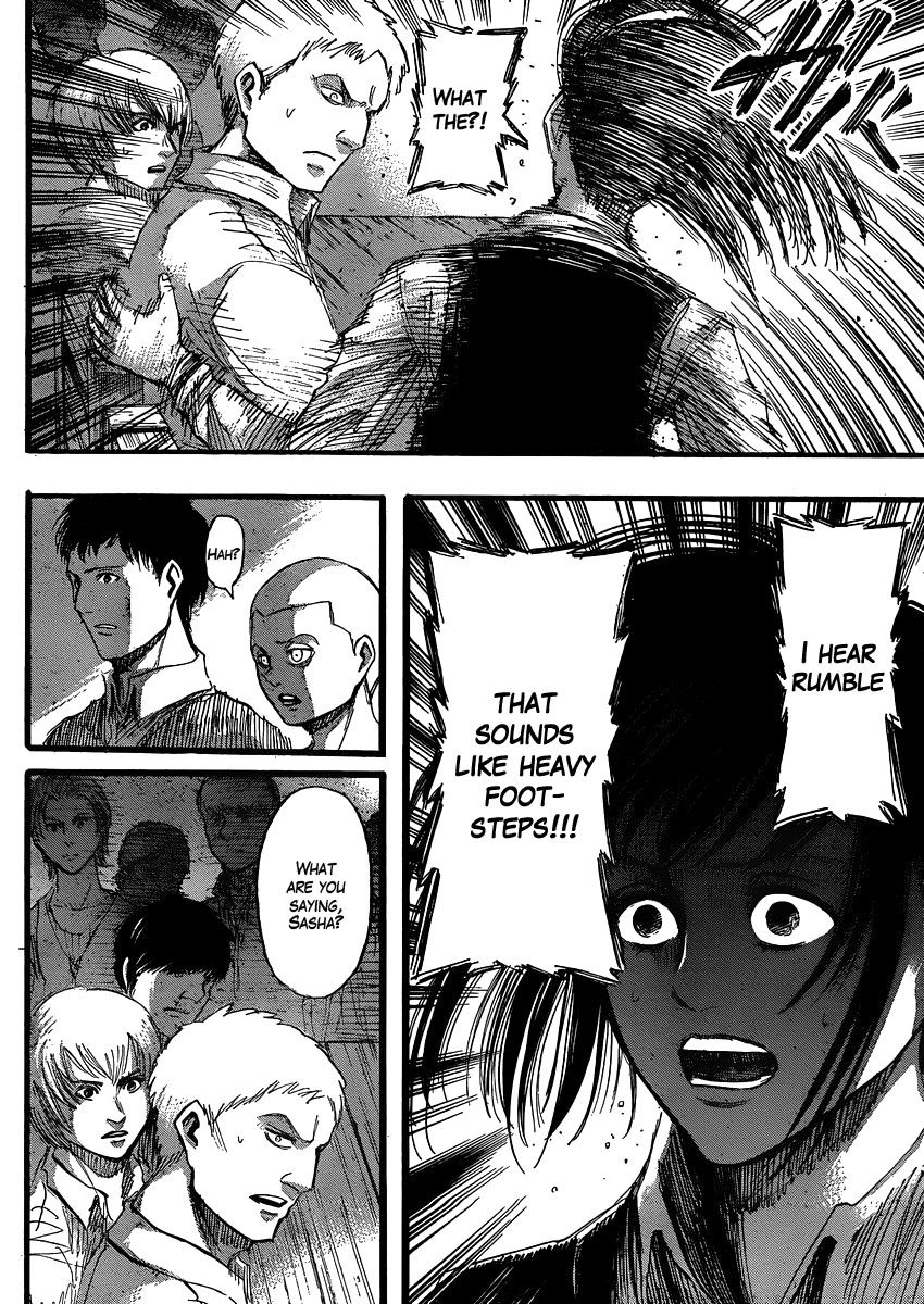 Attack on Titan manga, chapter 34, page 41 of 43