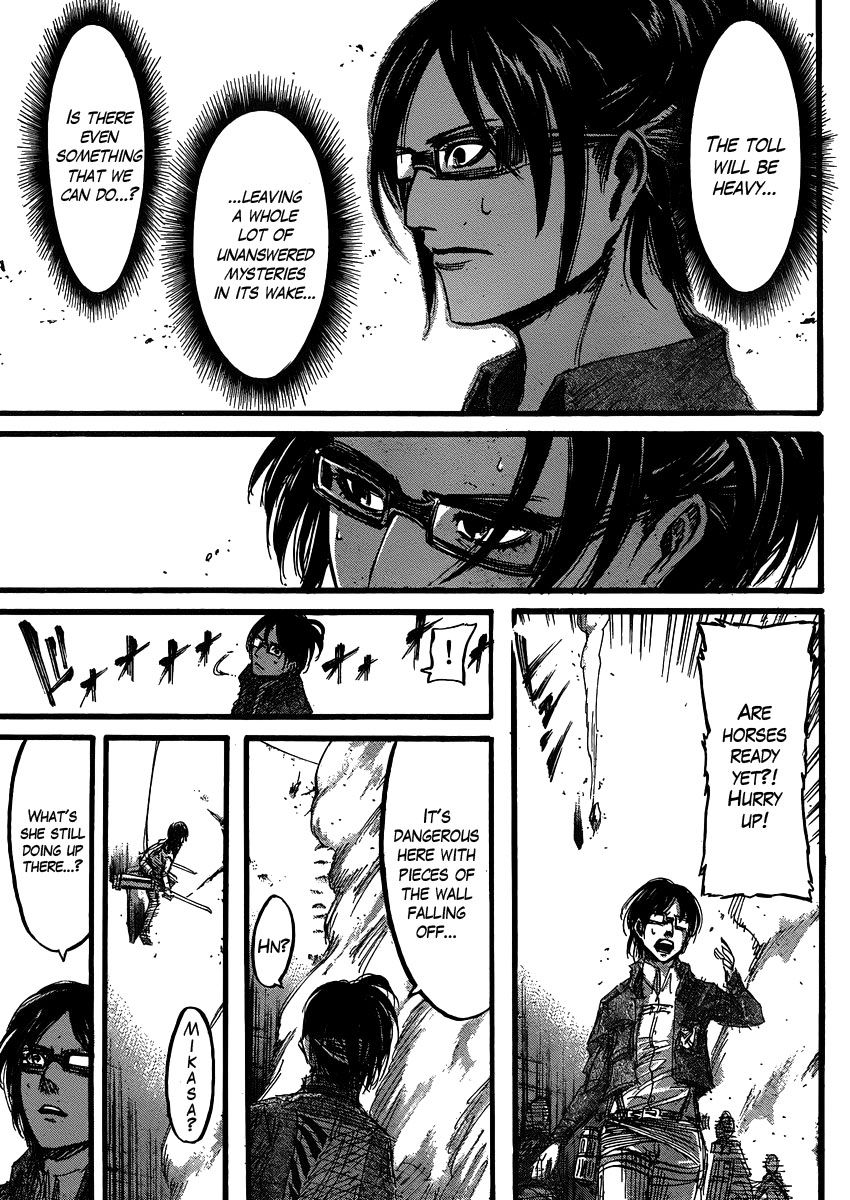 Attack on Titan manga, chapter 34, page 6 of 43