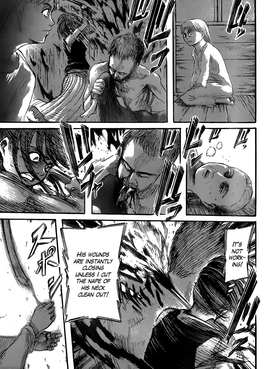 Attack on Titan Chapter 36 page 22 - Chapter 36