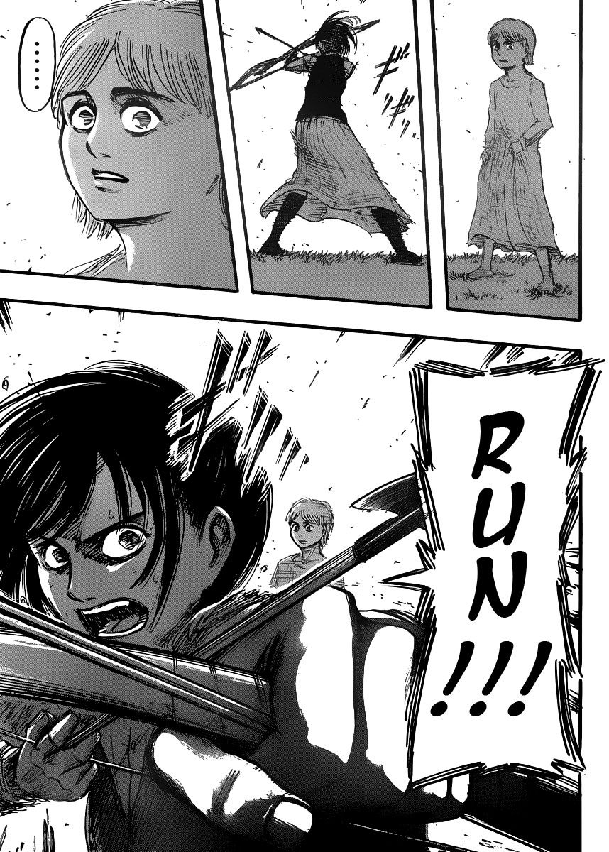 Attack on Titan Chapter 36 page 34 - Chapter 36