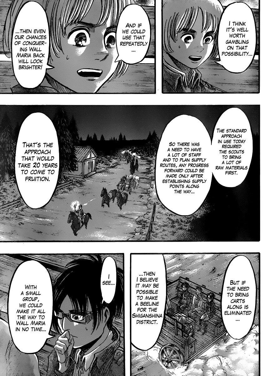 Attack on Titan manga, chapter 37, page 11 of 44