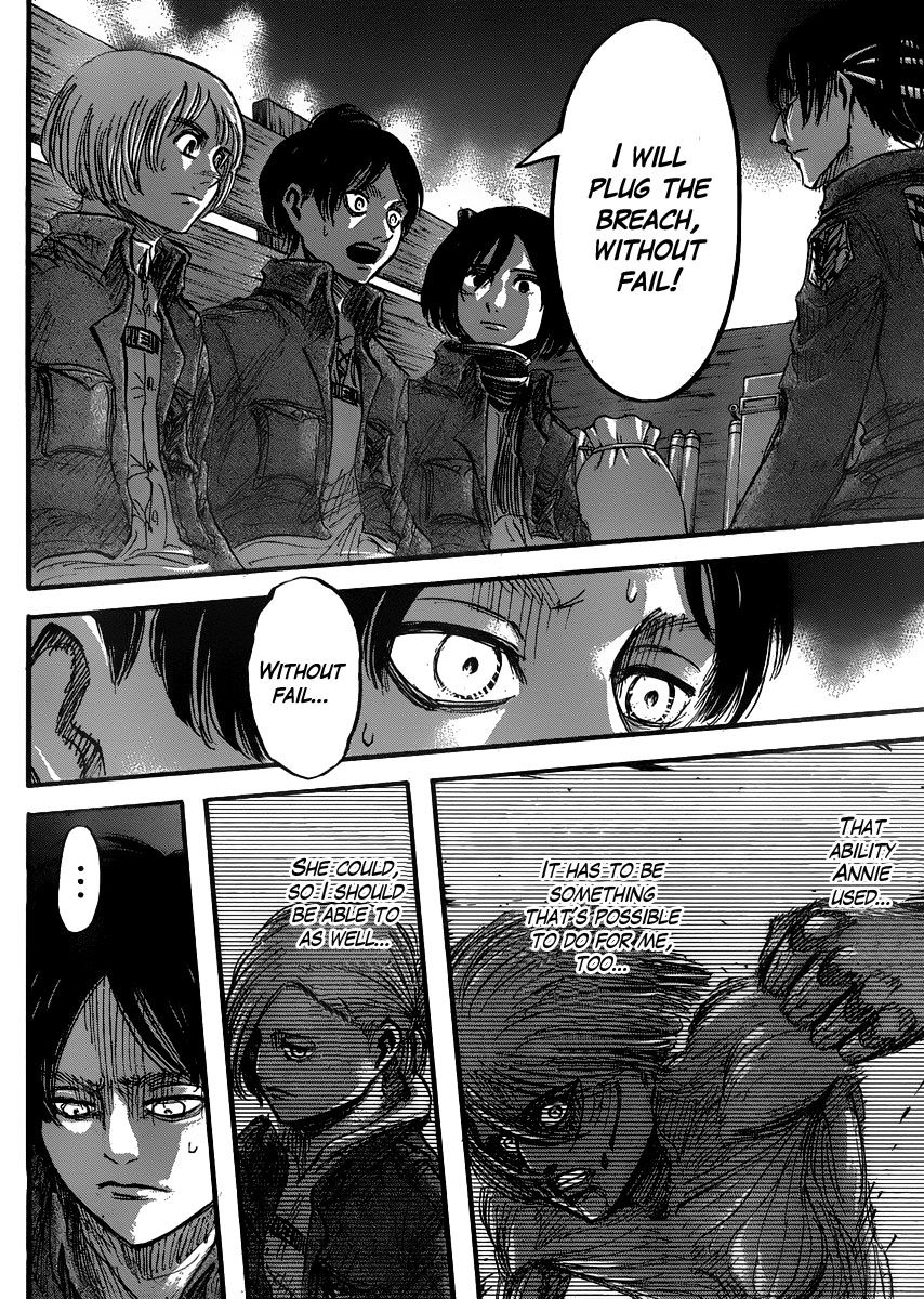 Attack on Titan manga, chapter 37, page 16 of 44