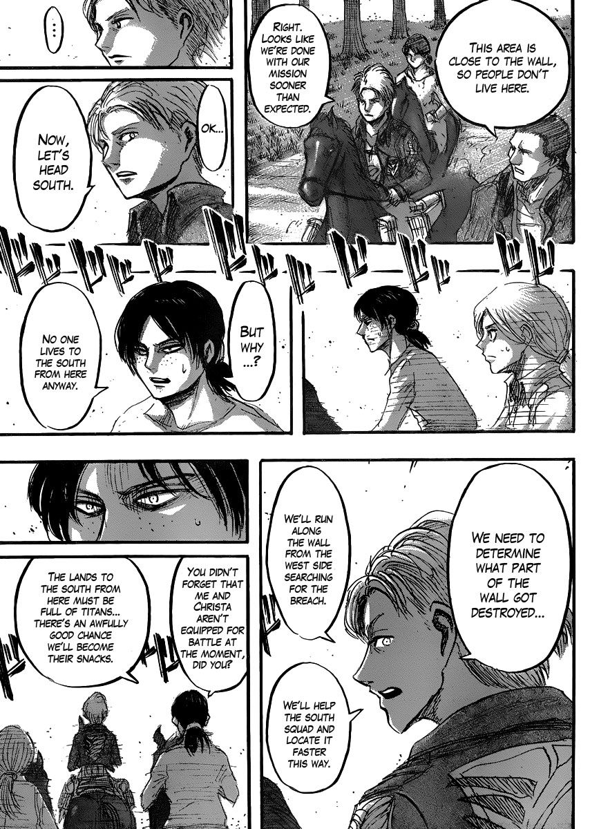 Attack on Titan manga, chapter 37, page 32 of 44