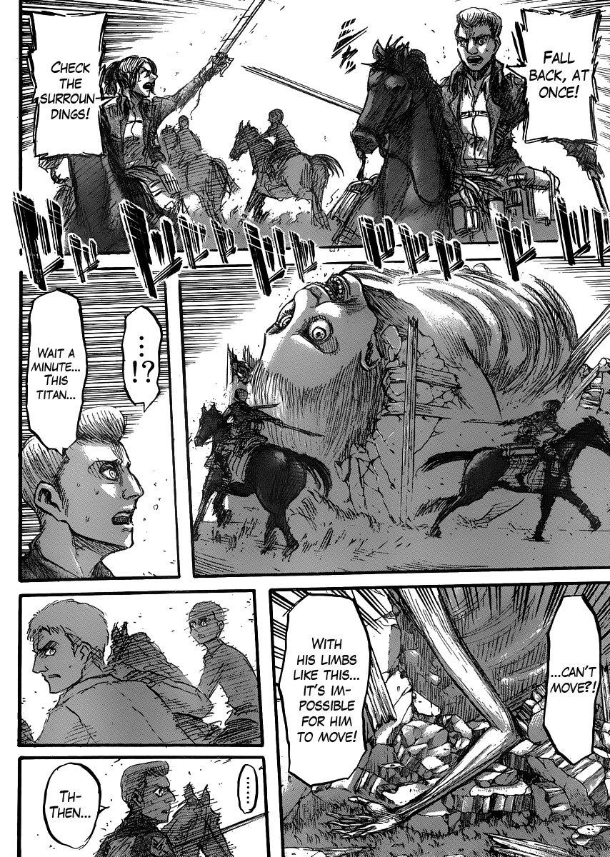 Attack on Titan manga, chapter 37, page 43 of 44