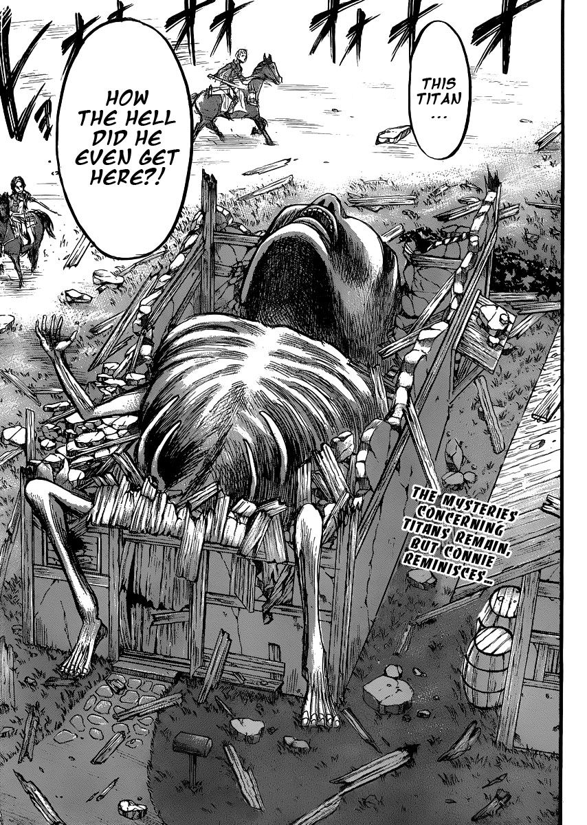 Attack on Titan manga, chapter 37, page 44 of 44