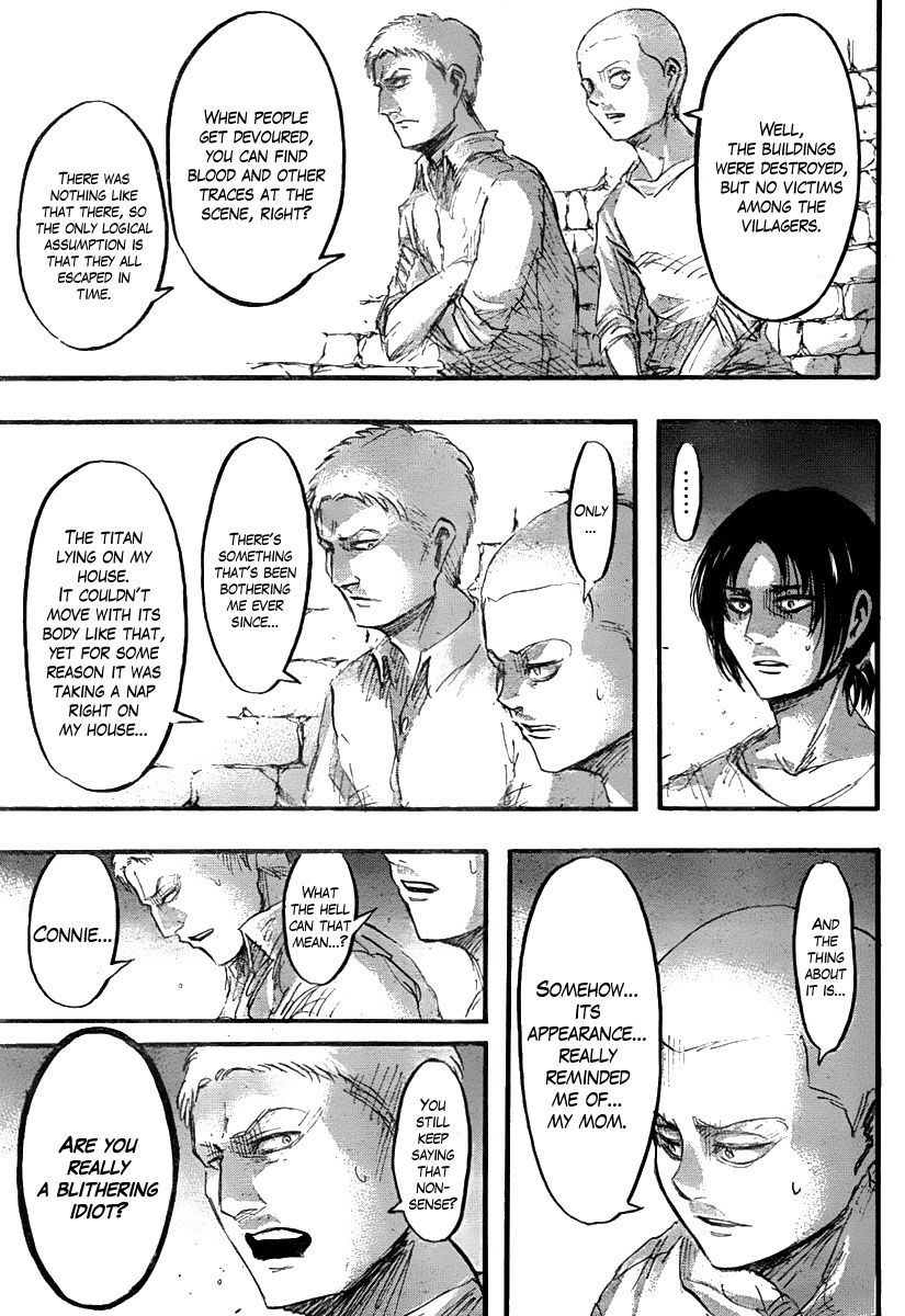 Attack on Titan manga, chapter 38, page 27 of 44