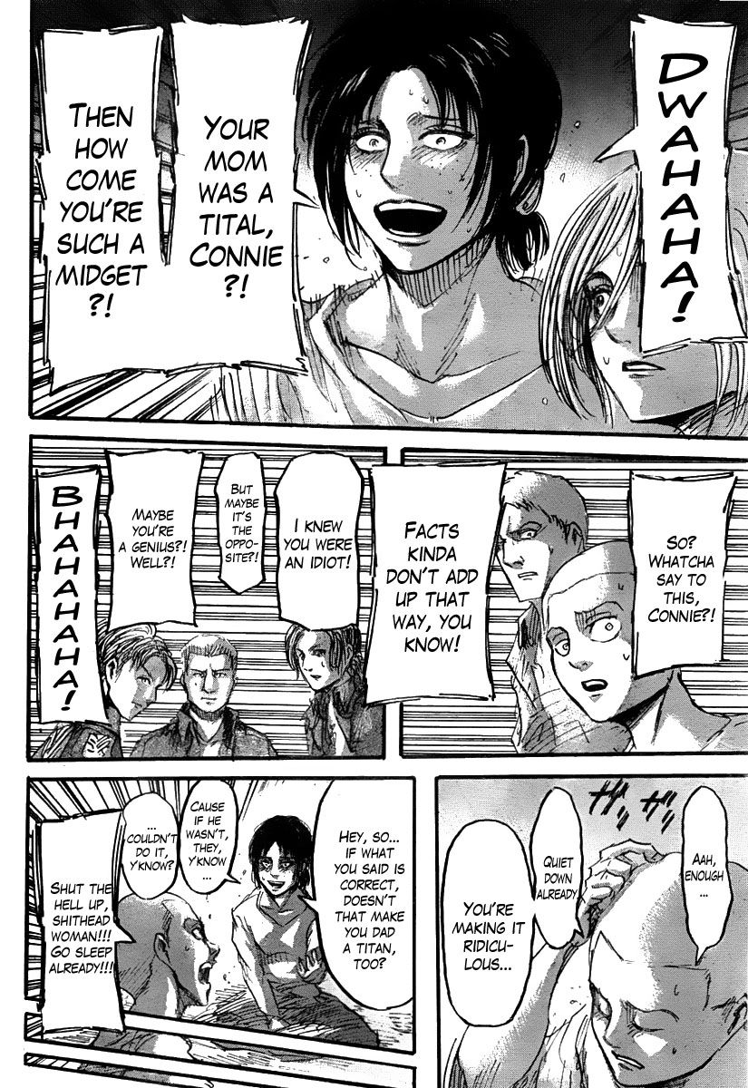 Attack on Titan manga, chapter 38, page 28 of 44