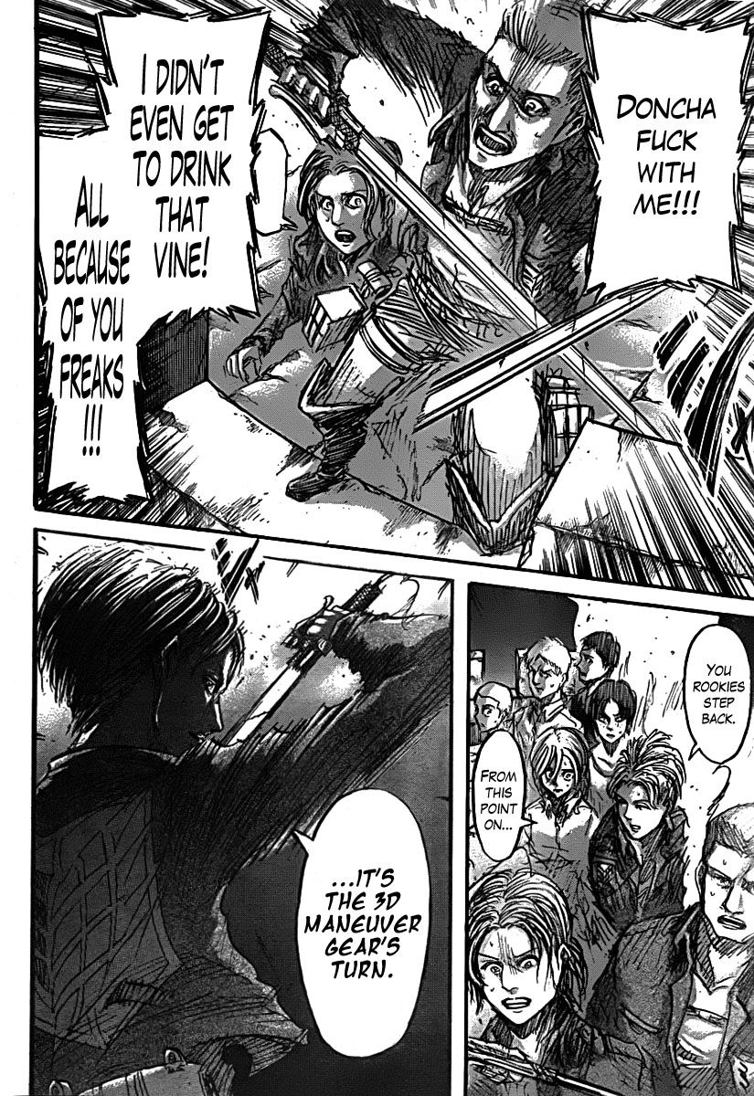 Attack on Titan manga, chapter 38, page 39 of 44
