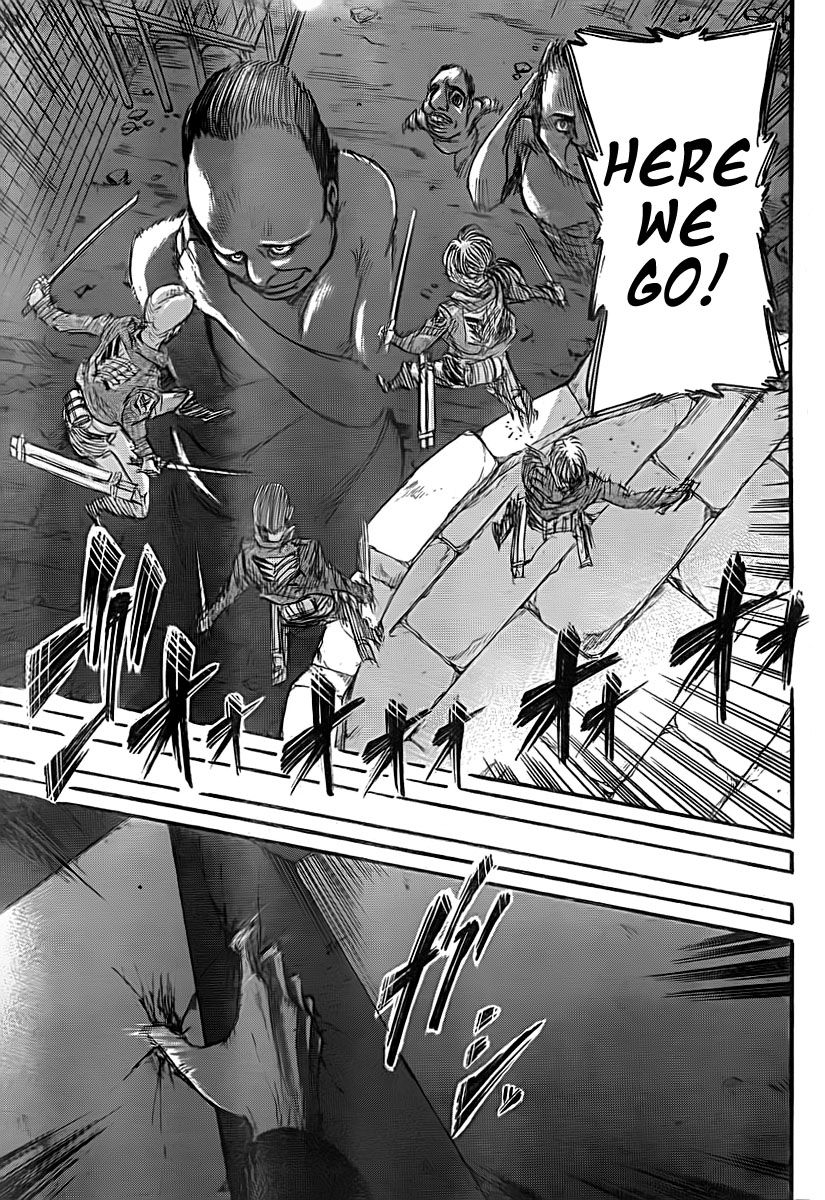 Attack on Titan manga, chapter 38, page 40 of 44