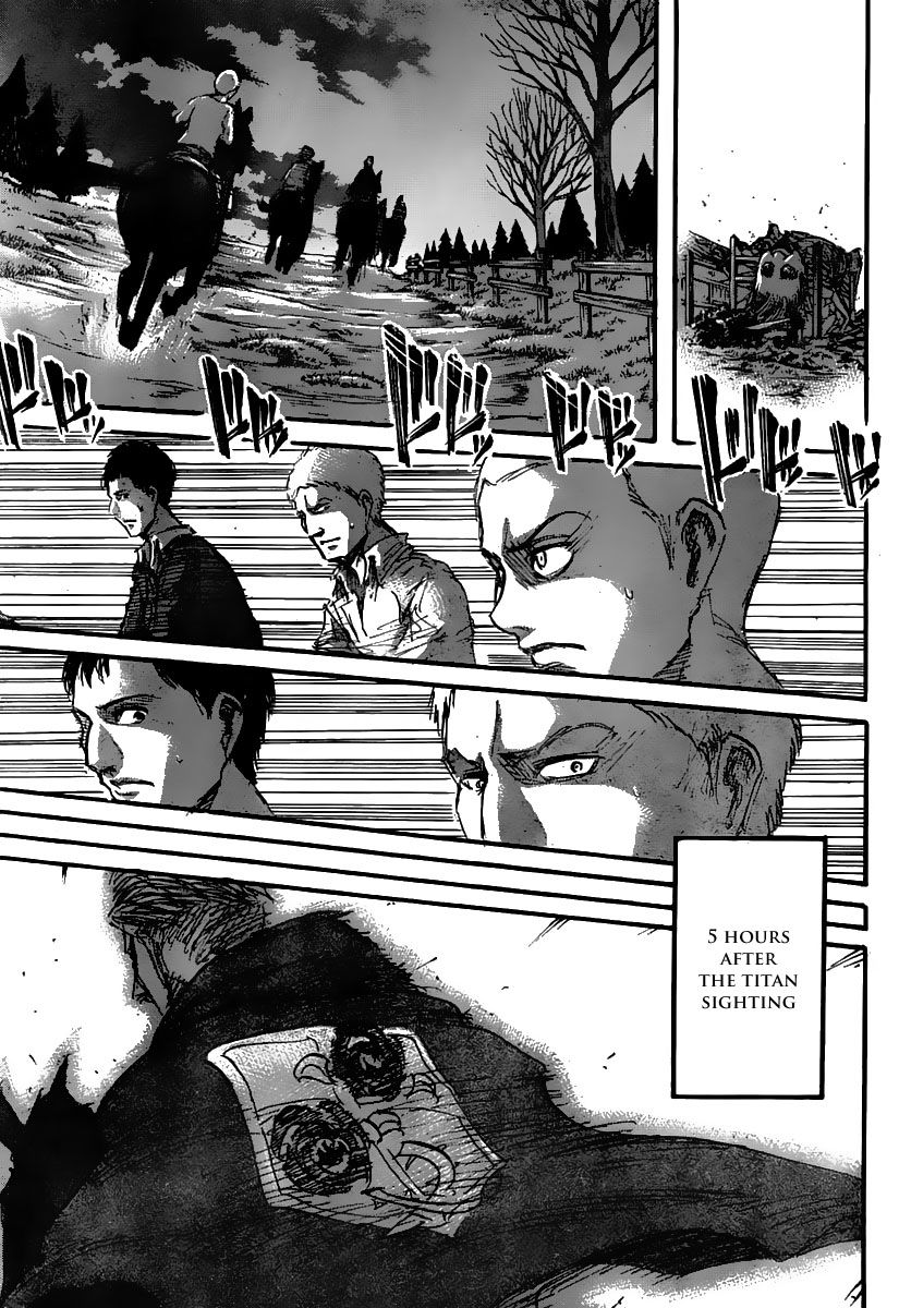 Attack on Titan manga, chapter 38, page 9 of 44